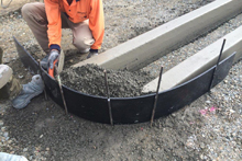 10 mm sheet used for curbing OC1